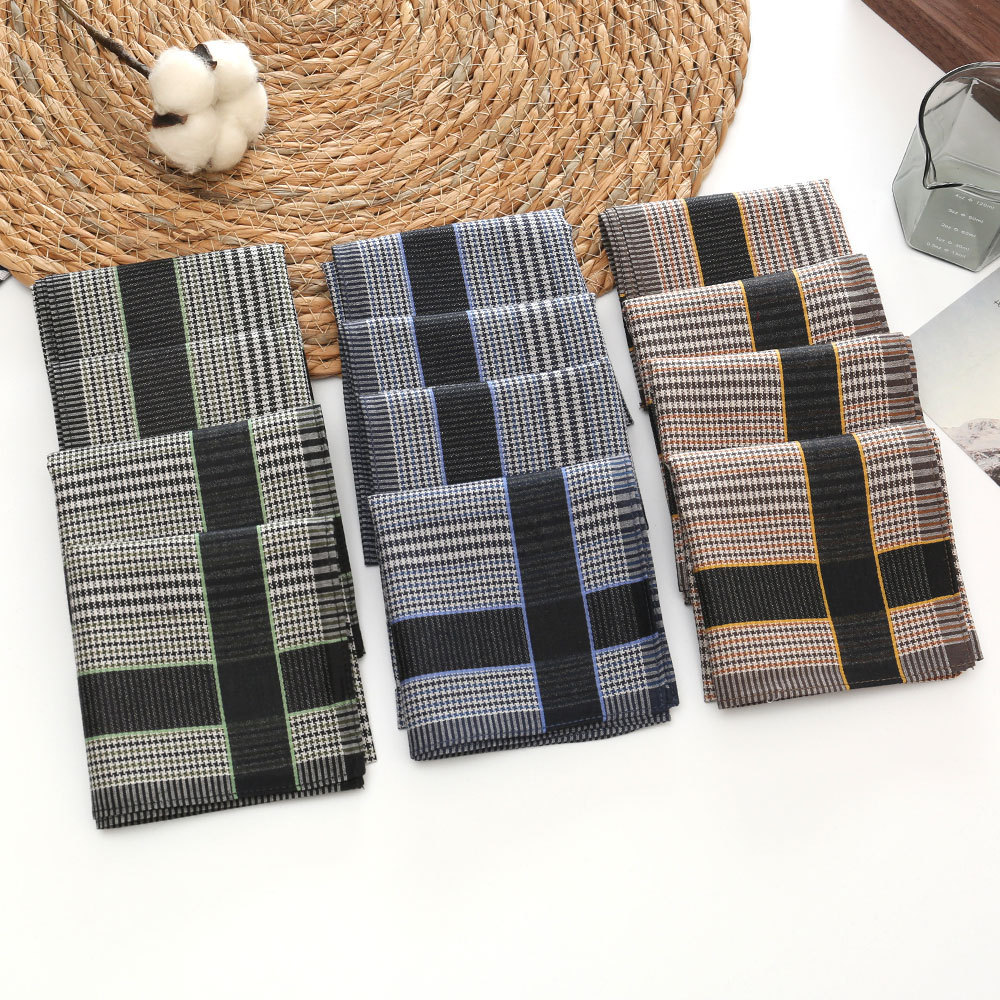 Handkerchief Cotton Men - 3/6/12 Stuks Heren Puur Katoen Zakdoek