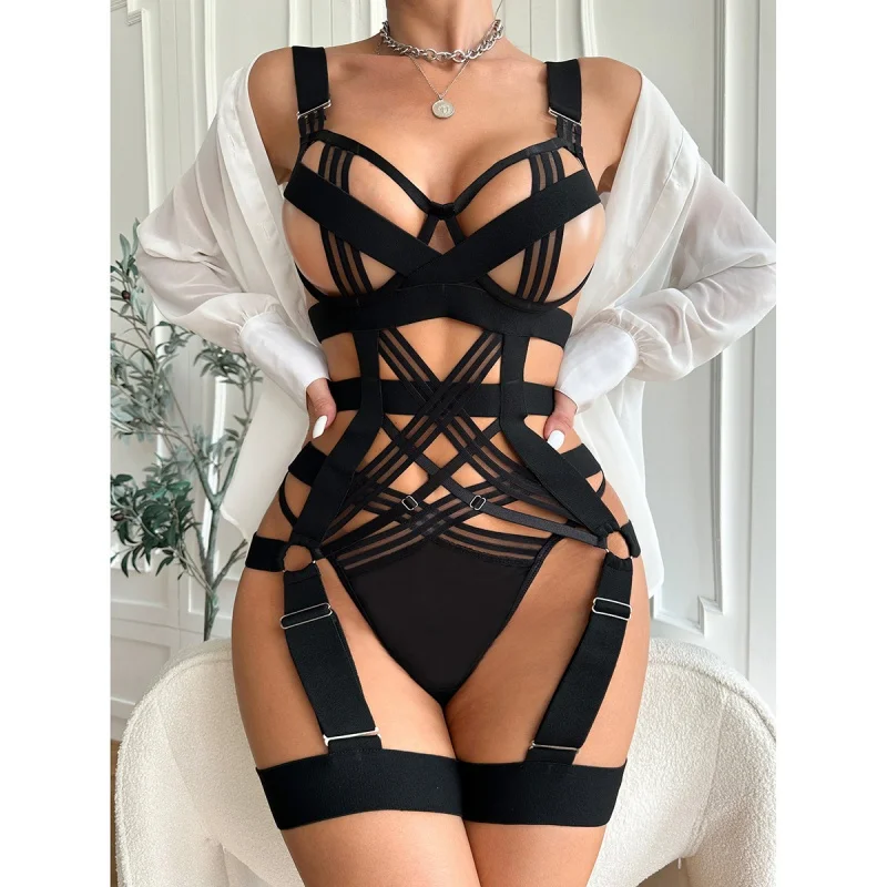 Silk Tie Striped - Bikini Mode Sexy Wilde Locomotief Band