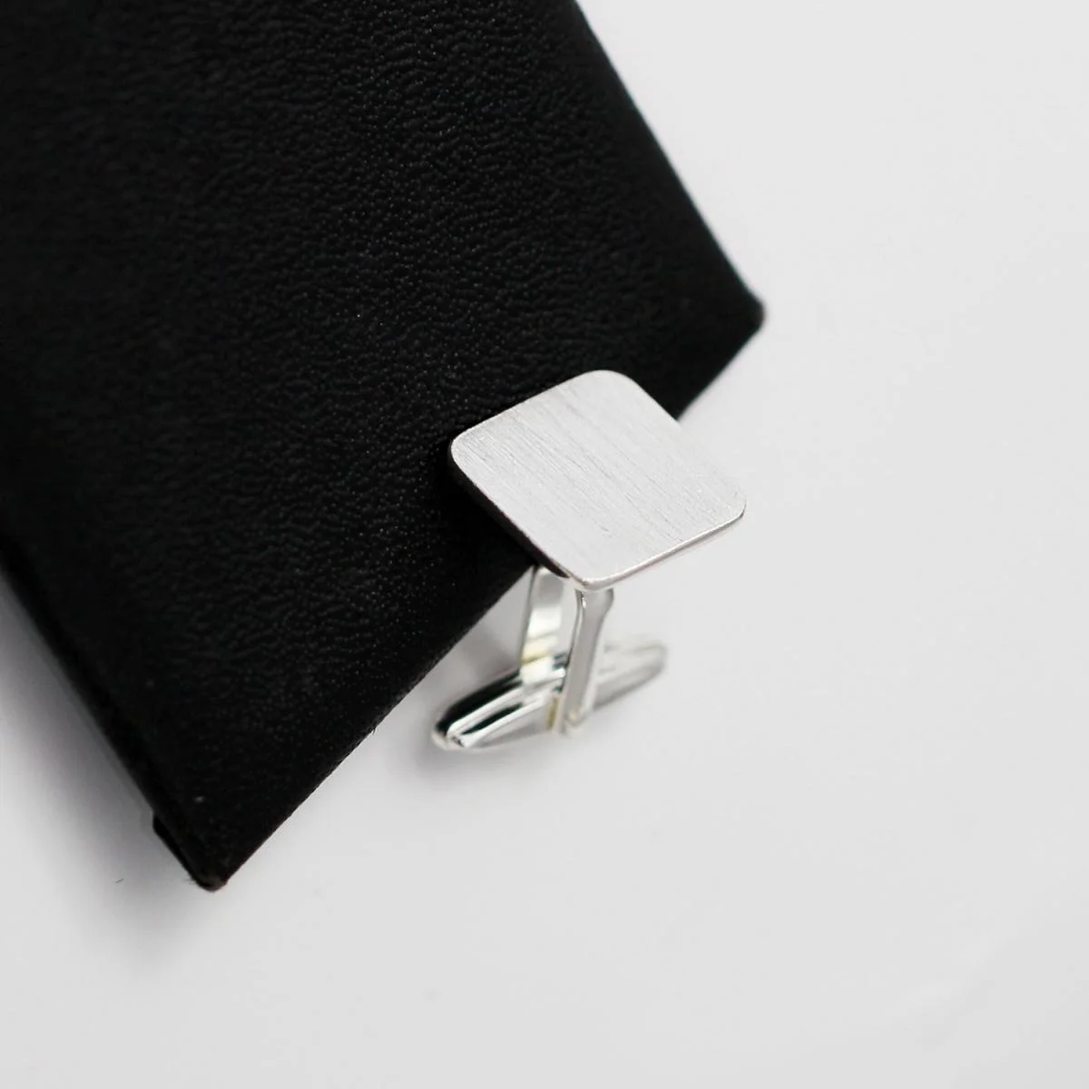 Tie Clip Silver - Beadsnice 2 stuks 925 zilveren vierkante
