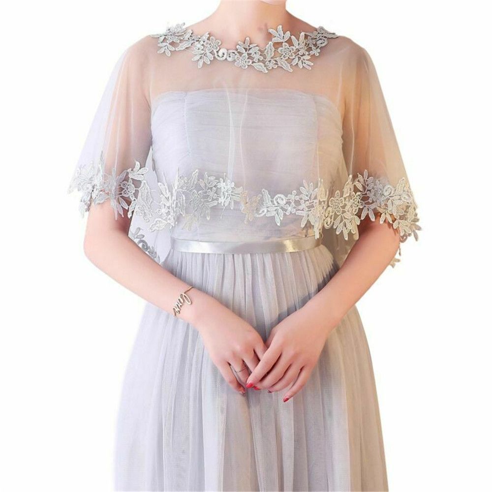Stole Wedding Shawl - Mode Casual Bruidsbruiloft Cape Avondjurk Sjaal