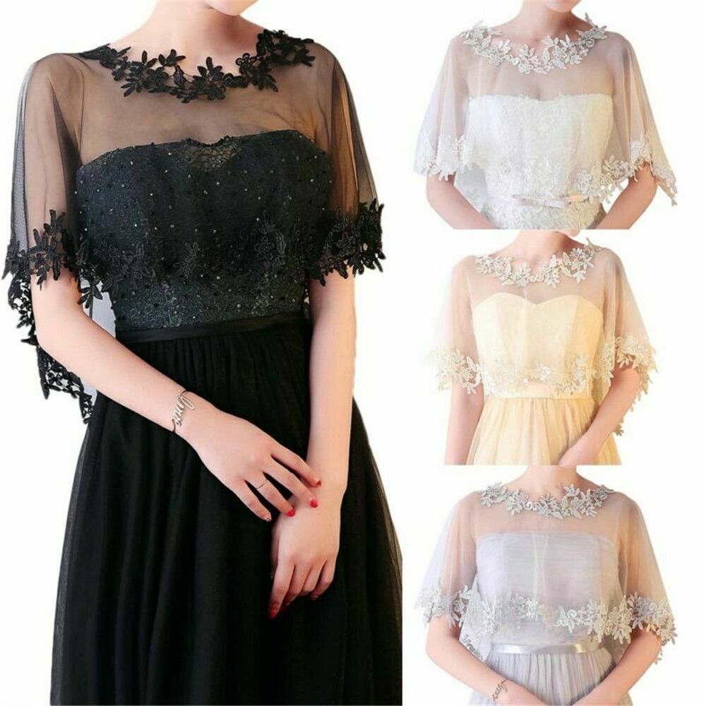 Stole Wedding Shawl - Vrouwen Feest Bruids Casual Kanten Sjaal