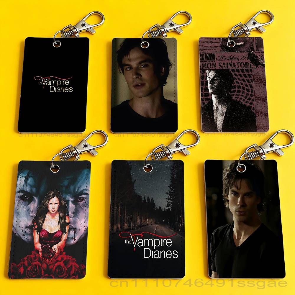 Lanyard Badge Holder - De V-Vampire D-Diaries Kaarthouder Sleutelhanger Badgehouder