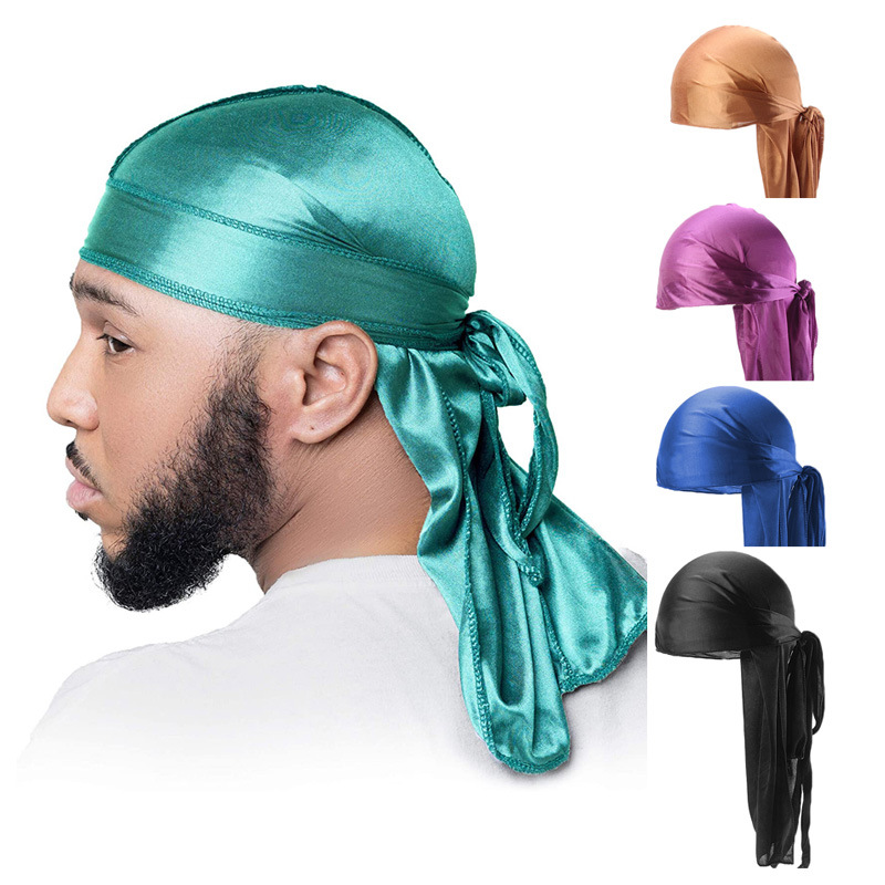 Bandana Doo Rag - 5 Stuks Nieuwe Zijde Durag Bandana