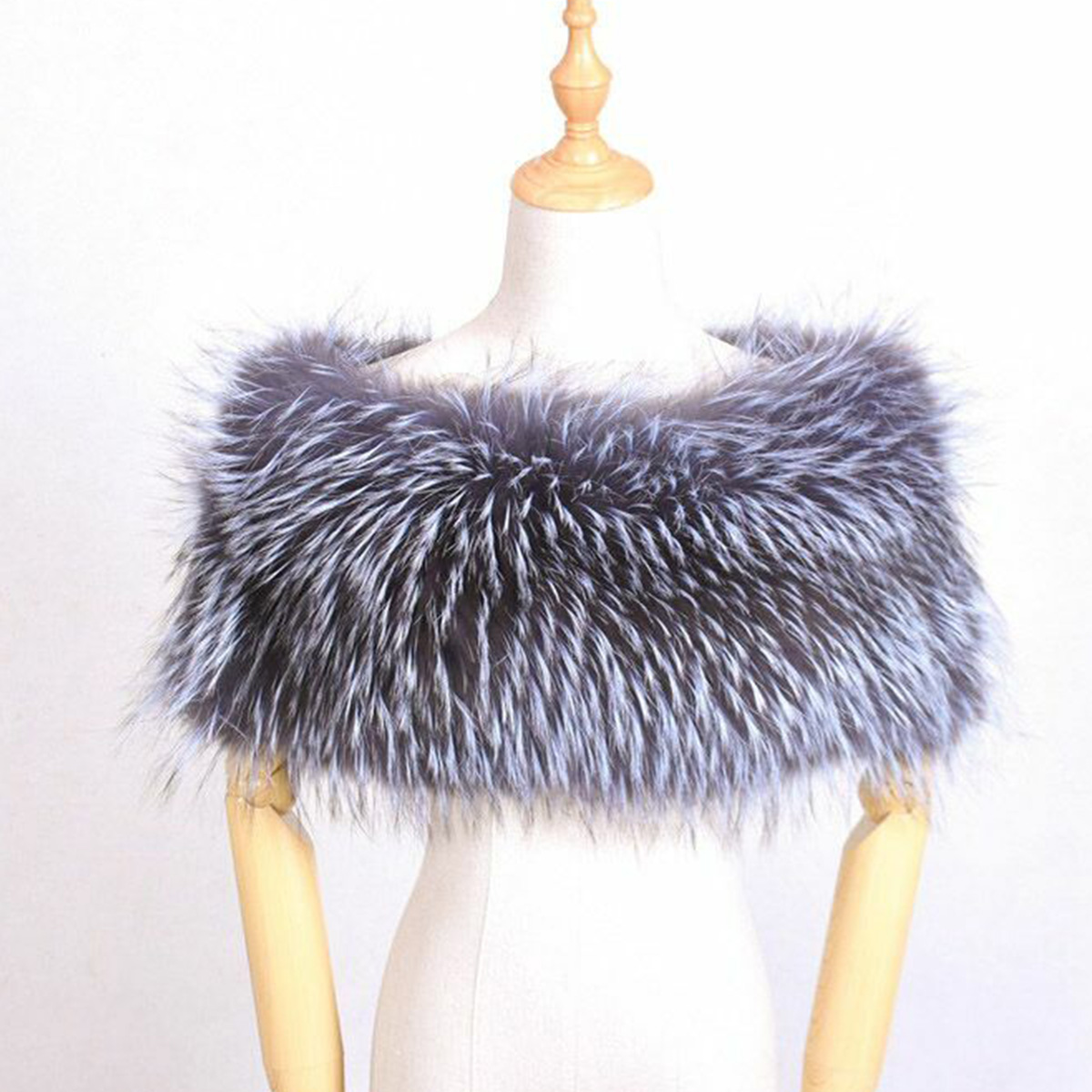 Stole Wedding Shawl - Natuurlijke bont bruidssjaal vossenbont Russische bruiloft