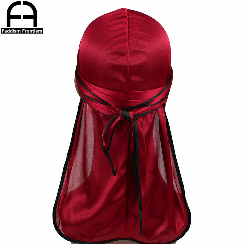 Bandana Doo Rag - Nieuwe Mode Mannen Satijn Durags Biker