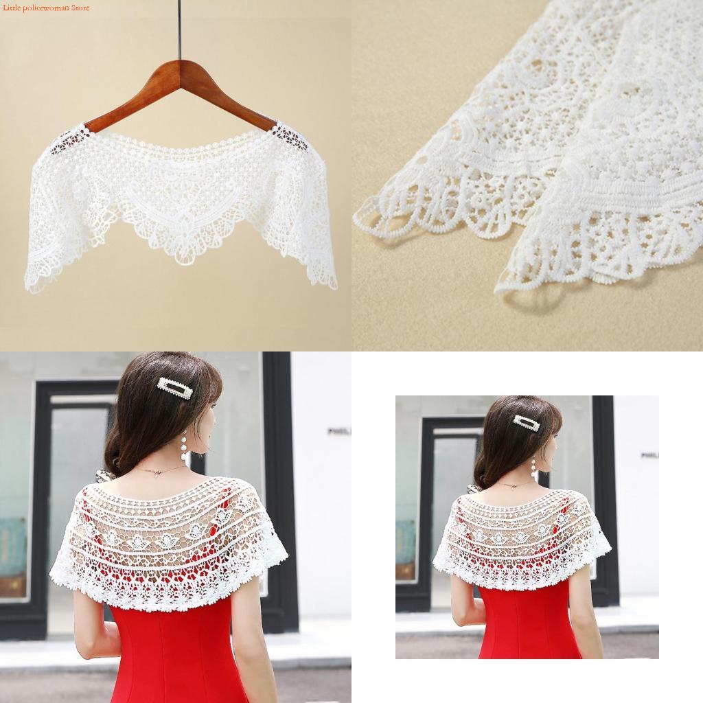 Stole Wedding Shawl - F92D Vrouwen Borduren Bloemen Kanten Sjaal