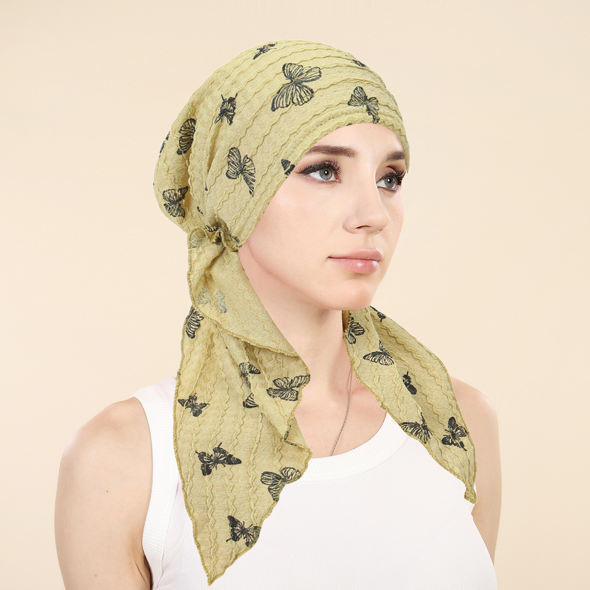 Head Wrap Turban - Vrouwen Moslim Hijab Caps Wrap Head