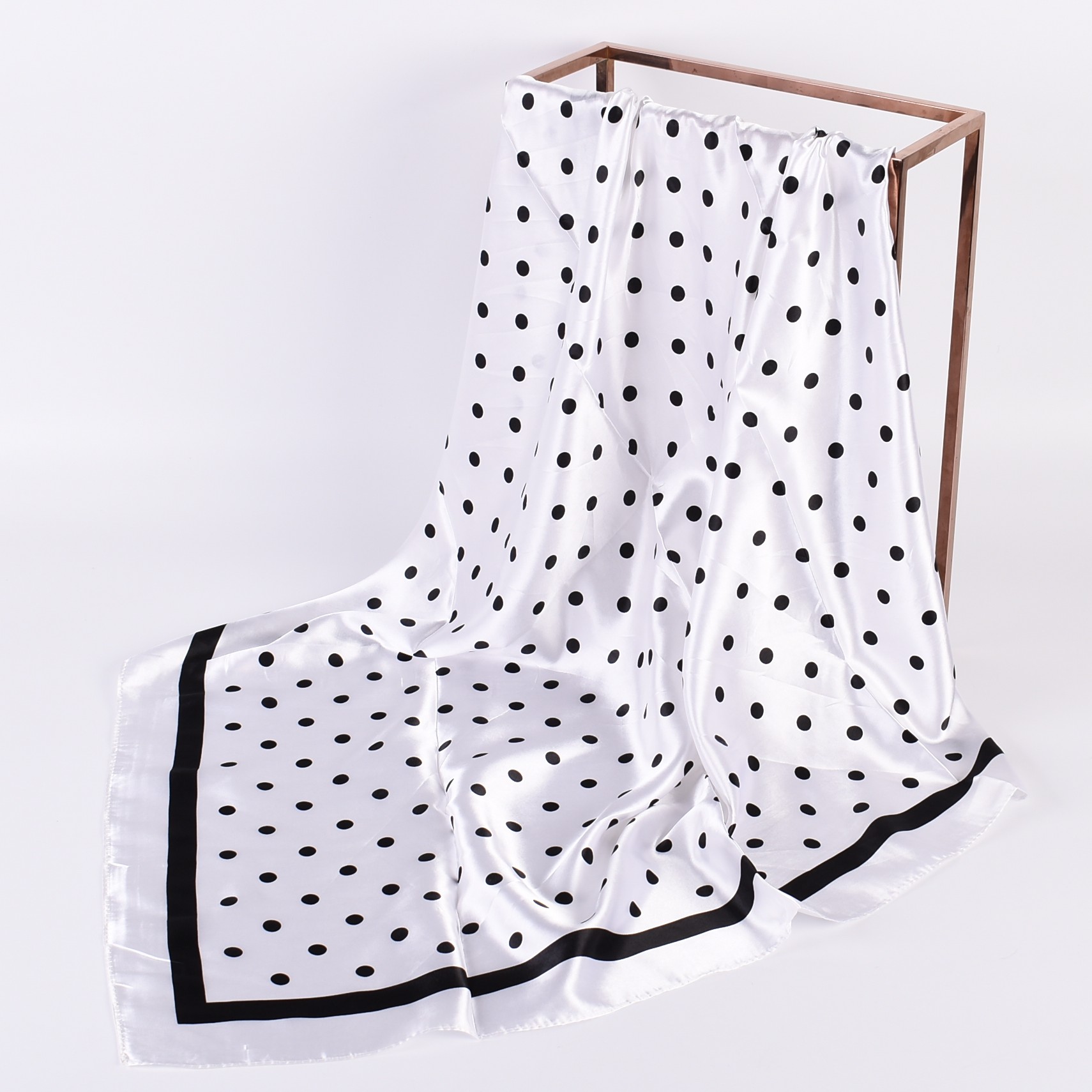 Scarf Silk Square - Zomer nieuwe modieuze temperament wavelet dot