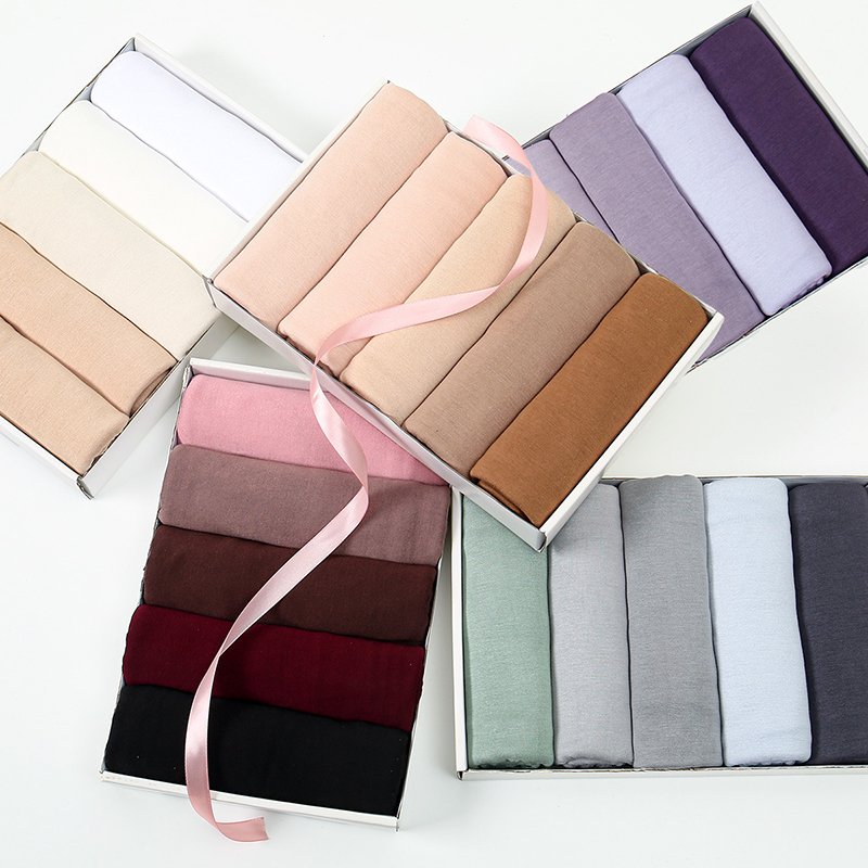 Head Wrap Turban - Premium Modal Katoenen Jersey Hoofddoek Muslim