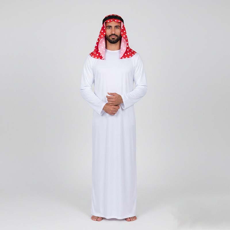 Ascot Neck Scarf - Traditionele Arabische kostuums, Arabische gewaden, Arabische