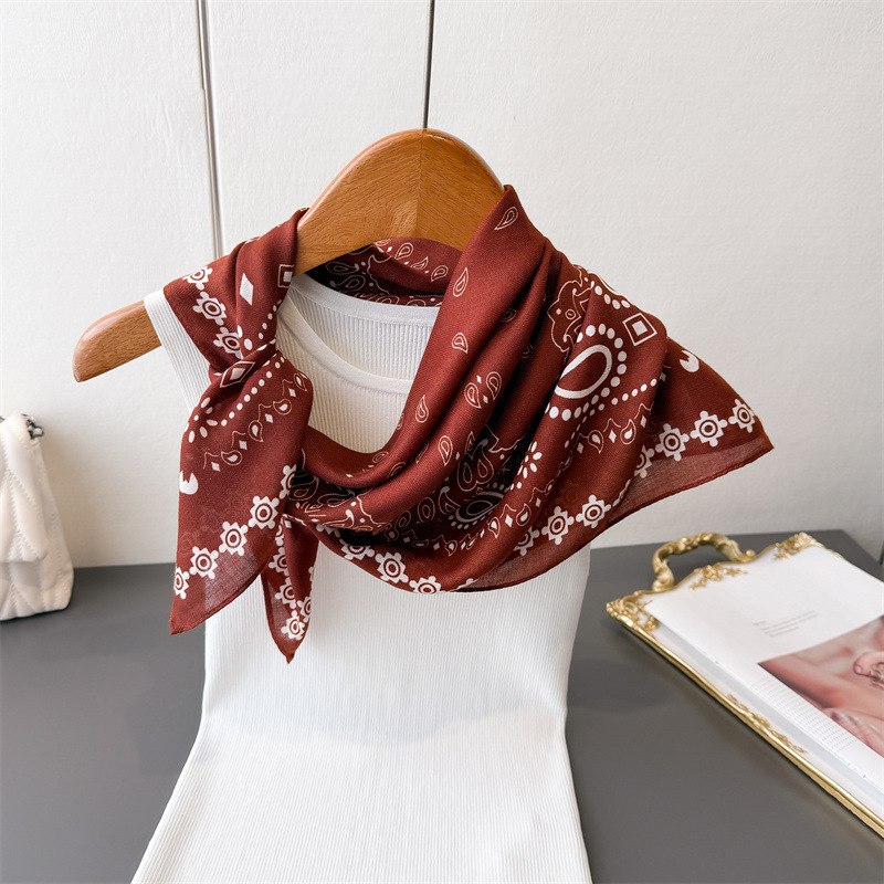 Puur Katoen Vrouwen Sjaal Vier - Bandana Cotton recensie en prijs