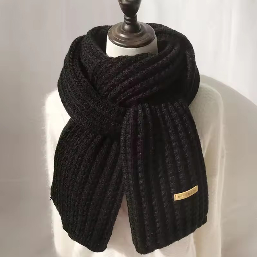 Dikke kabel gebreide warme kas - Muffler Men Wool recensie en prijs