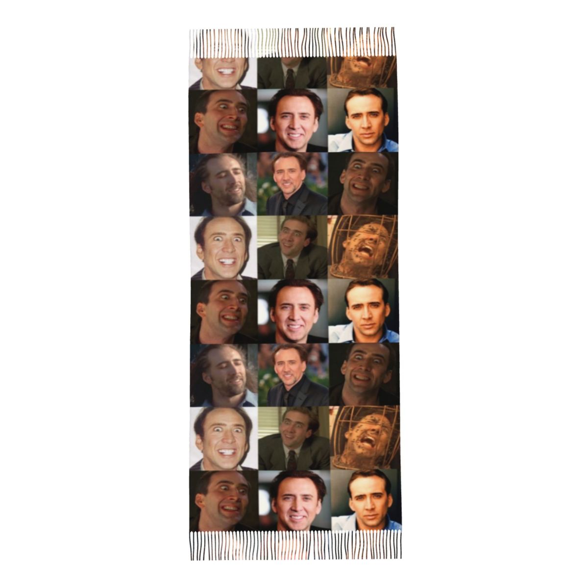 Nicolas Cage Grappig Gezicht M - Pashmina Wrap Large recensie en prijs