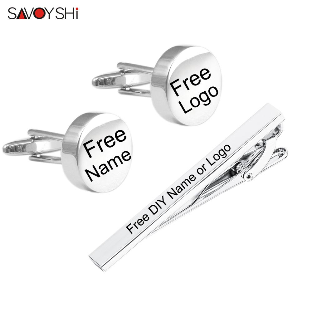 SAVOYSHI Gratis Graveren Naam  - Tie Bar Set Gift recensie en prijs