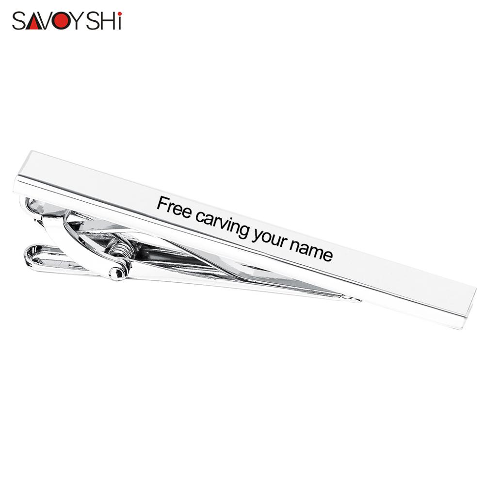 SAVOYSHI Gratis Graveren Naam  - Tie Bar Set Gift recensie en prijs