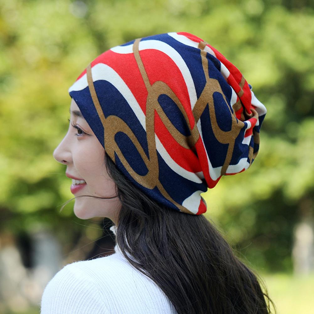 Dames katoenen slouchy beanie  - Infinity Scarf Knit recensie en prijs
