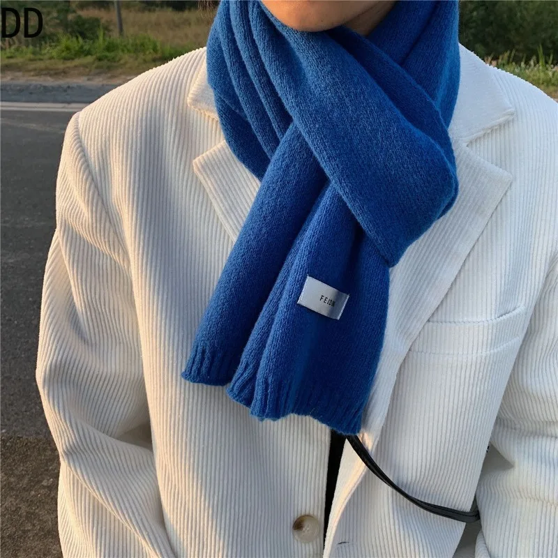 Eenvoudige chique effen zachte - Muffler Men Wool recensie en prijs