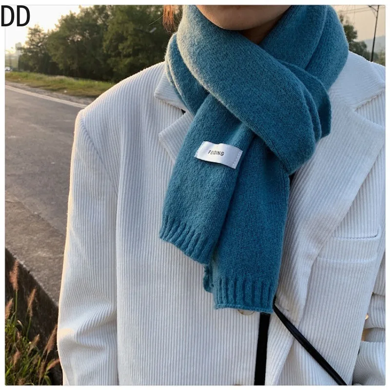Eenvoudige chique effen zachte - Muffler Men Wool recensie en prijs