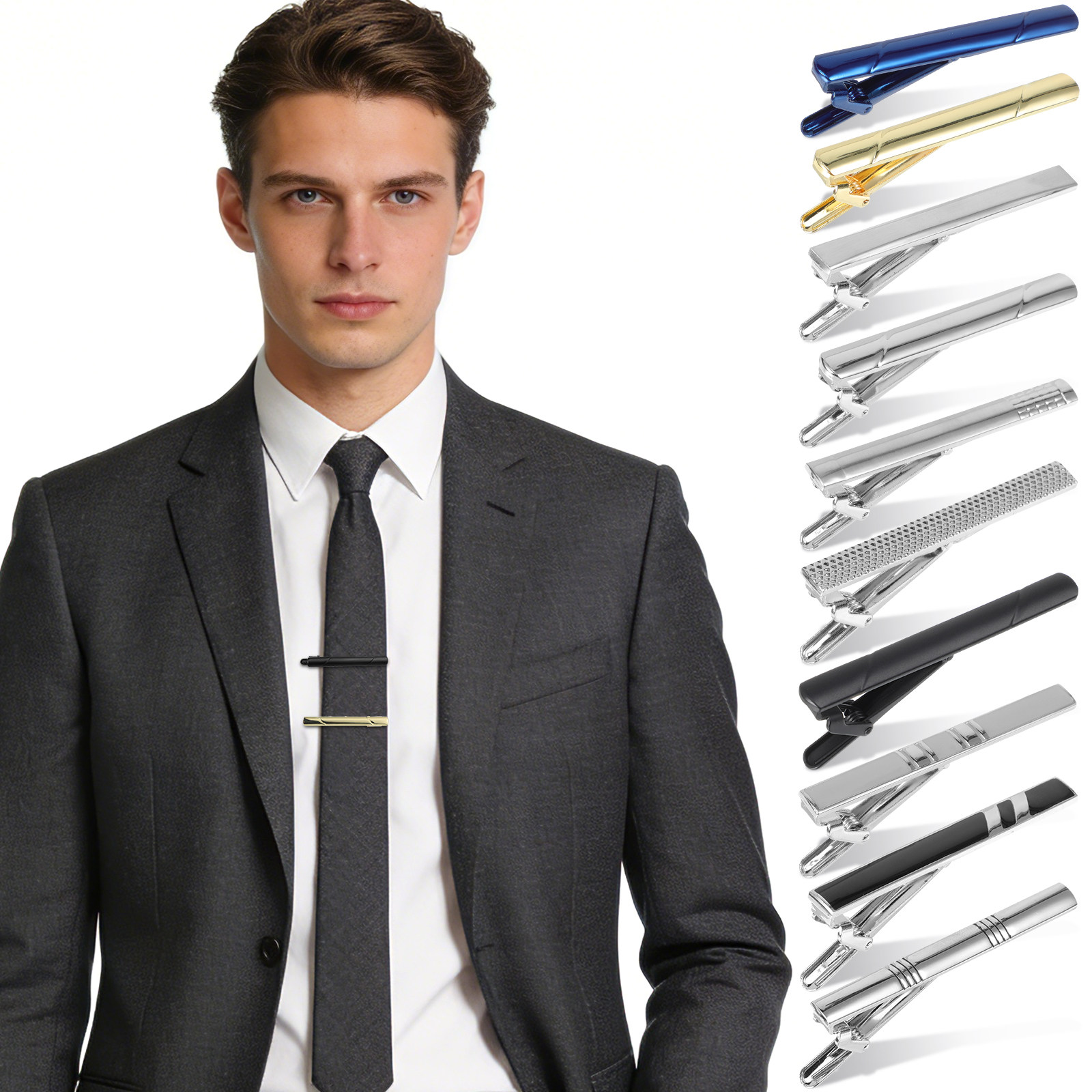 10 stuks stropdasclipset elega - Tie Bar Set Gift recensie en prijs
