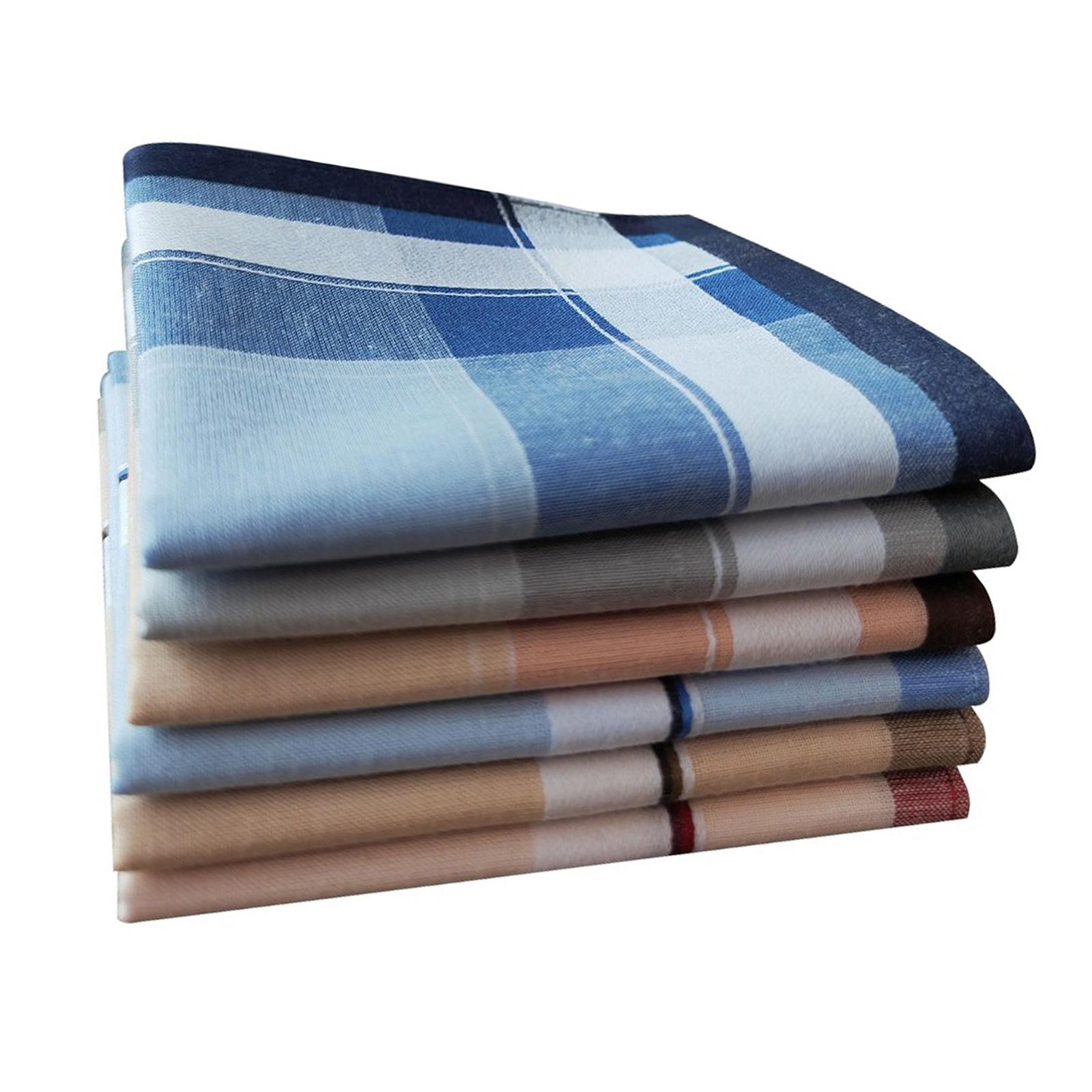 6 Stuks Katoen Heren Zakdoeken - Handkerchief Cotton Men recensie en prijs