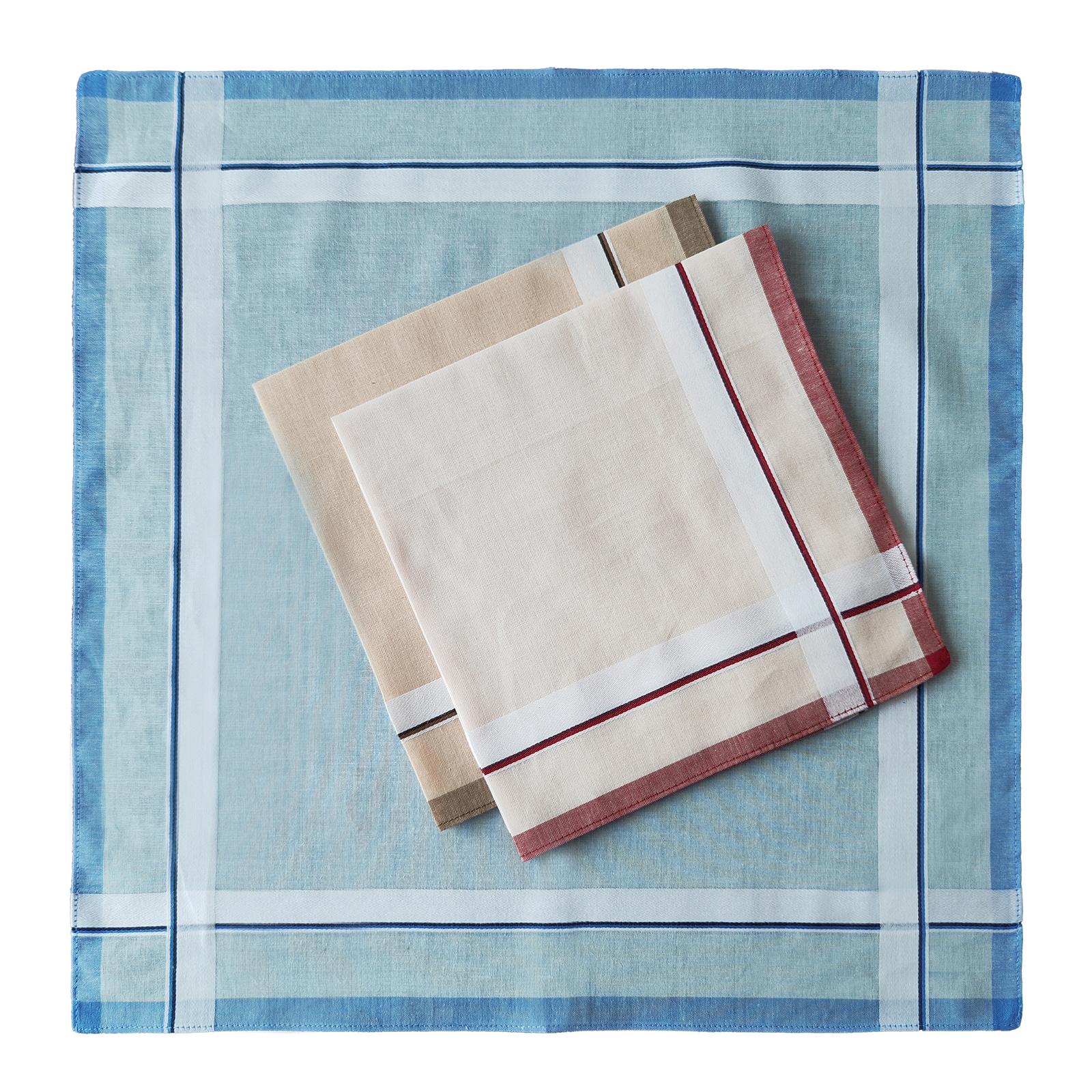 6 Stuks Katoen Heren Zakdoeken - Handkerchief Cotton Men recensie en prijs