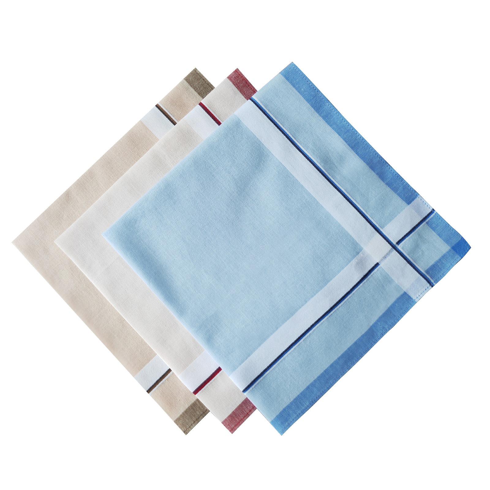 6 Stuks Katoen Heren Zakdoeken - Handkerchief Cotton Men recensie en prijs