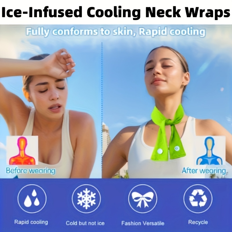 Koelende nekwarmer sjaal banda - Silk Neck Scarf recensie en prijs
