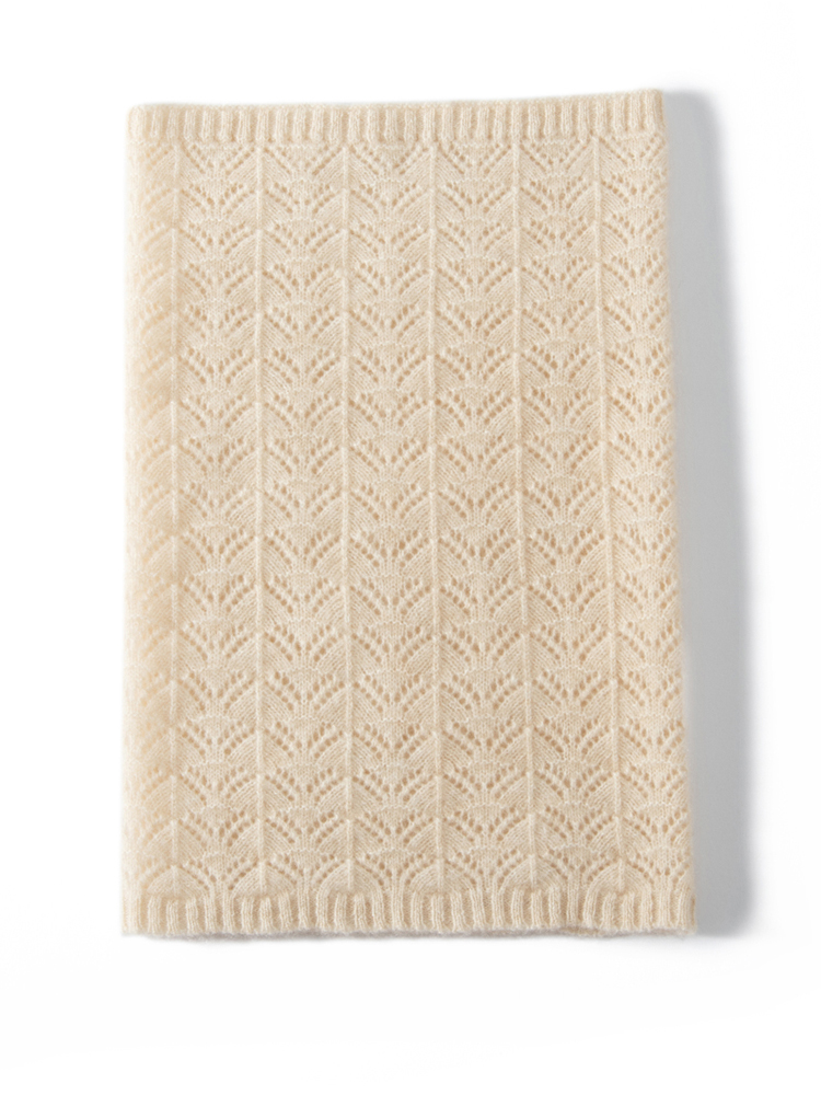Dames 100% Kasjmier Fan Pointe - Infinity Scarf Knit recensie en prijs