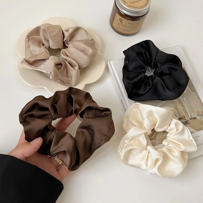 Vintage Zijden Haar Scrunchies - Silk Tie Striped recensie en prijs