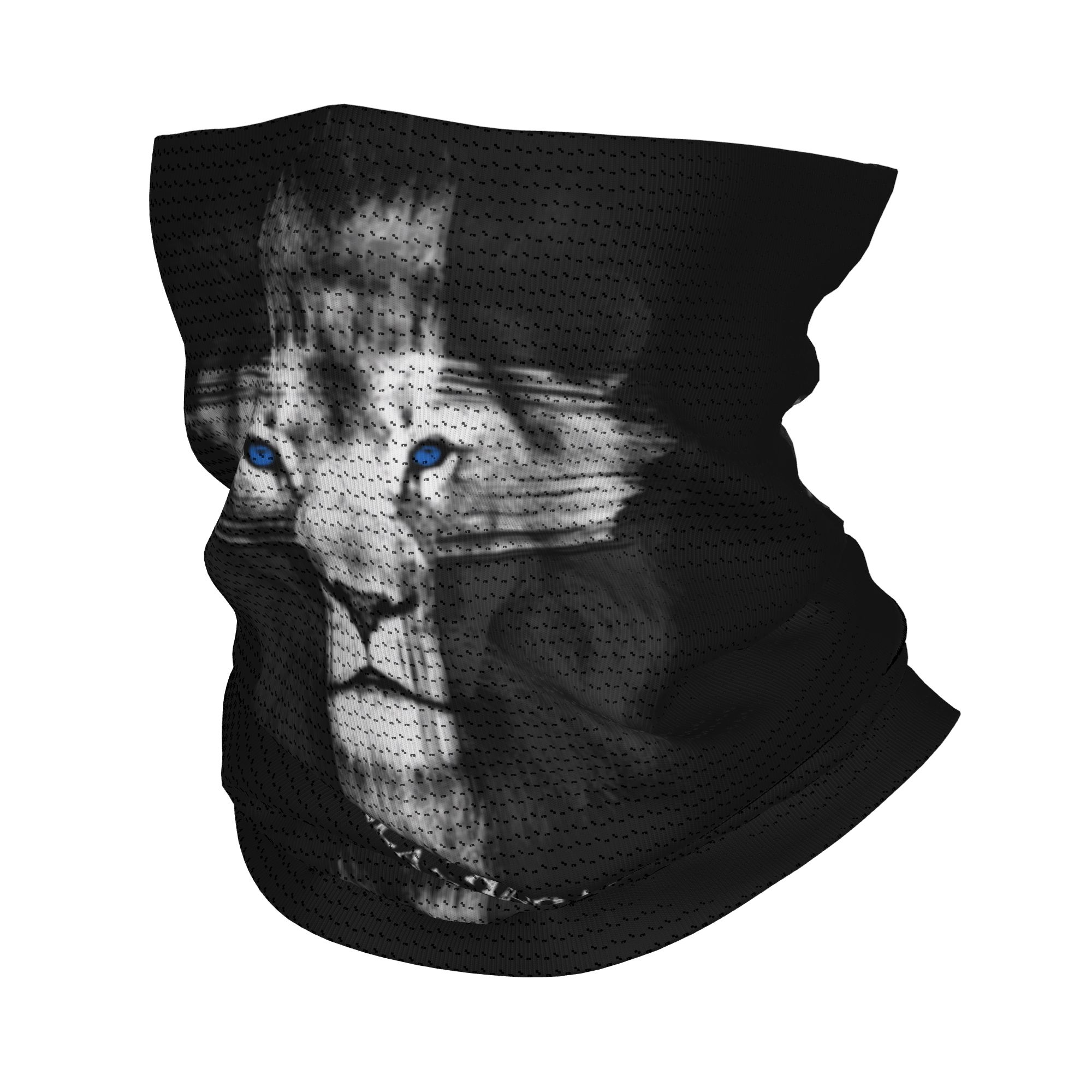 Aangepaste coole leeuw van Jud - Neck Warmer Tube recensie en prijs