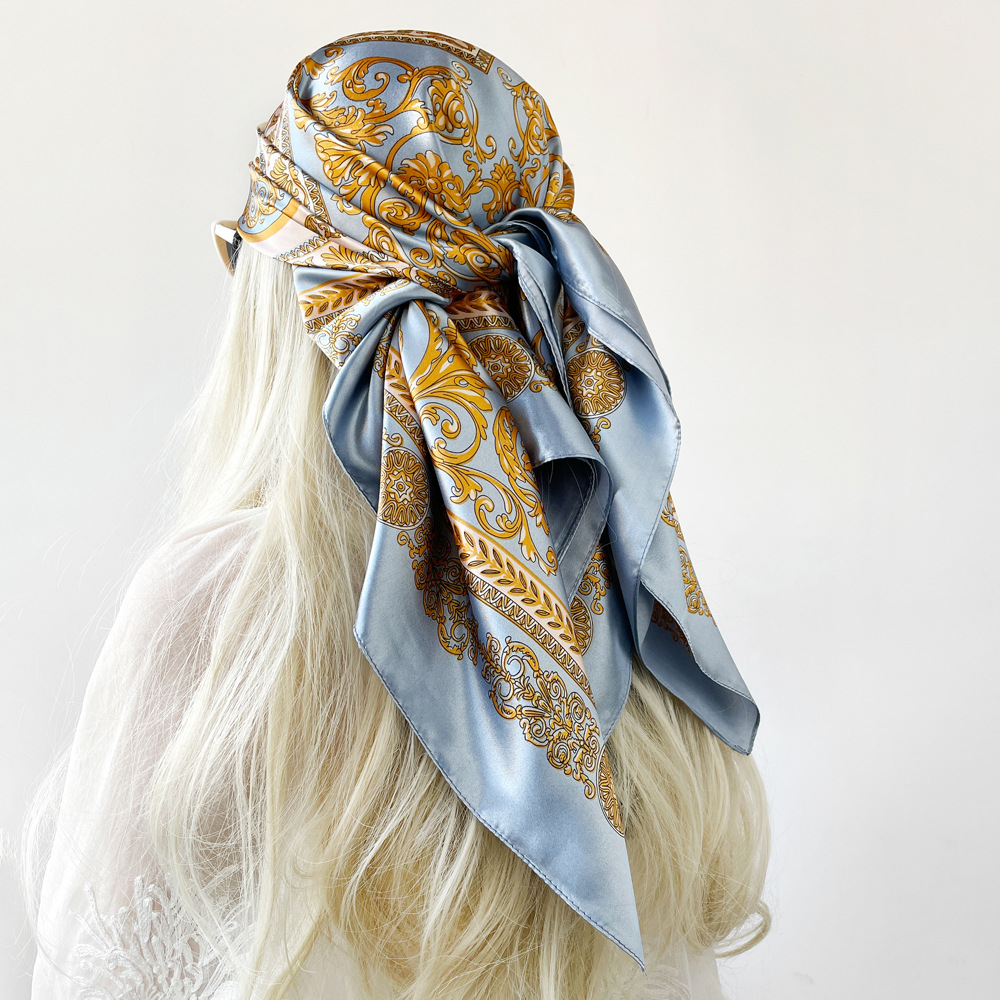 Zijden Sjaal Satijn Vierkante  - Scarf Silk Square recensie en prijs
