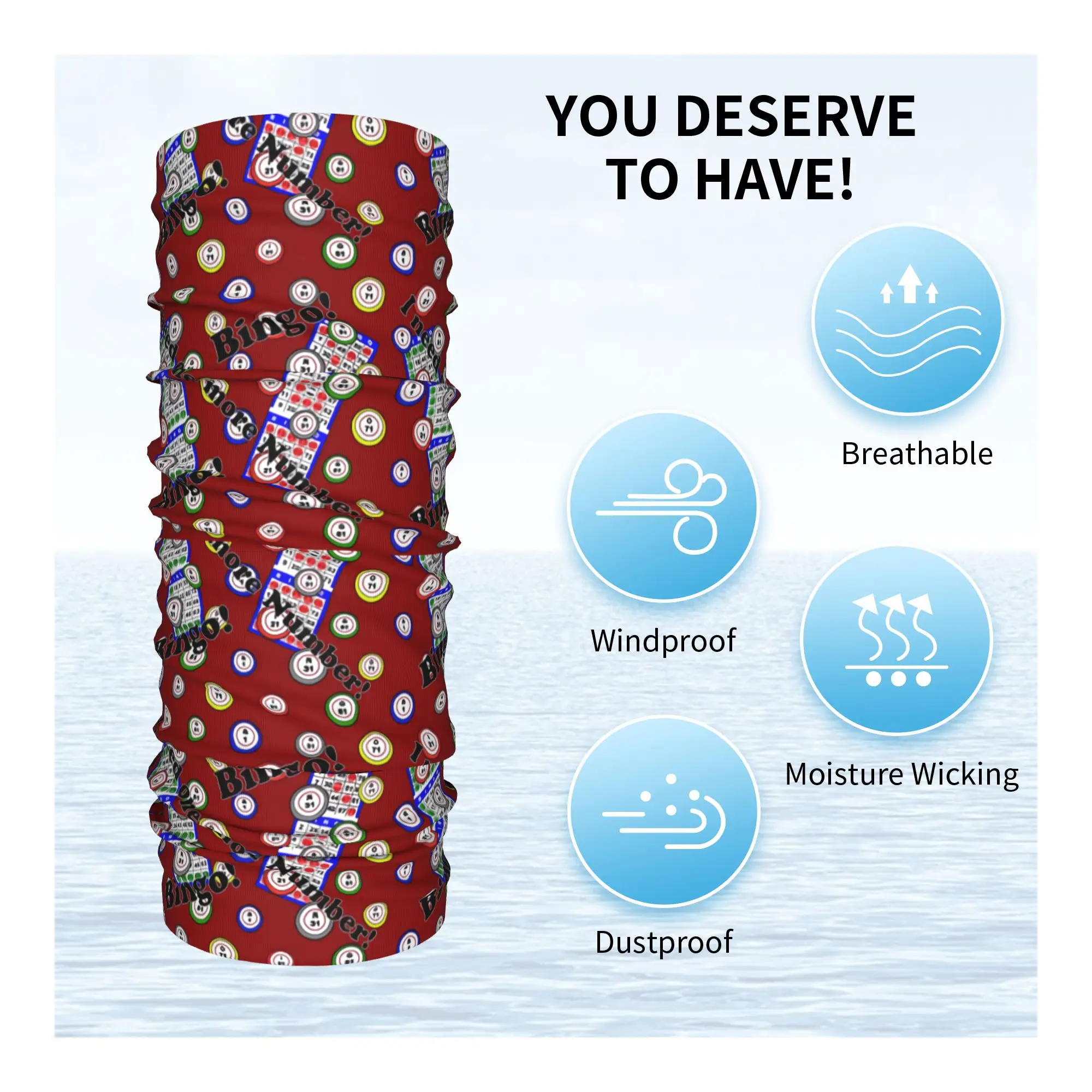 Beste Bingo-spel voor Bingo-sp - Neck Warmer Tube recensie en prijs