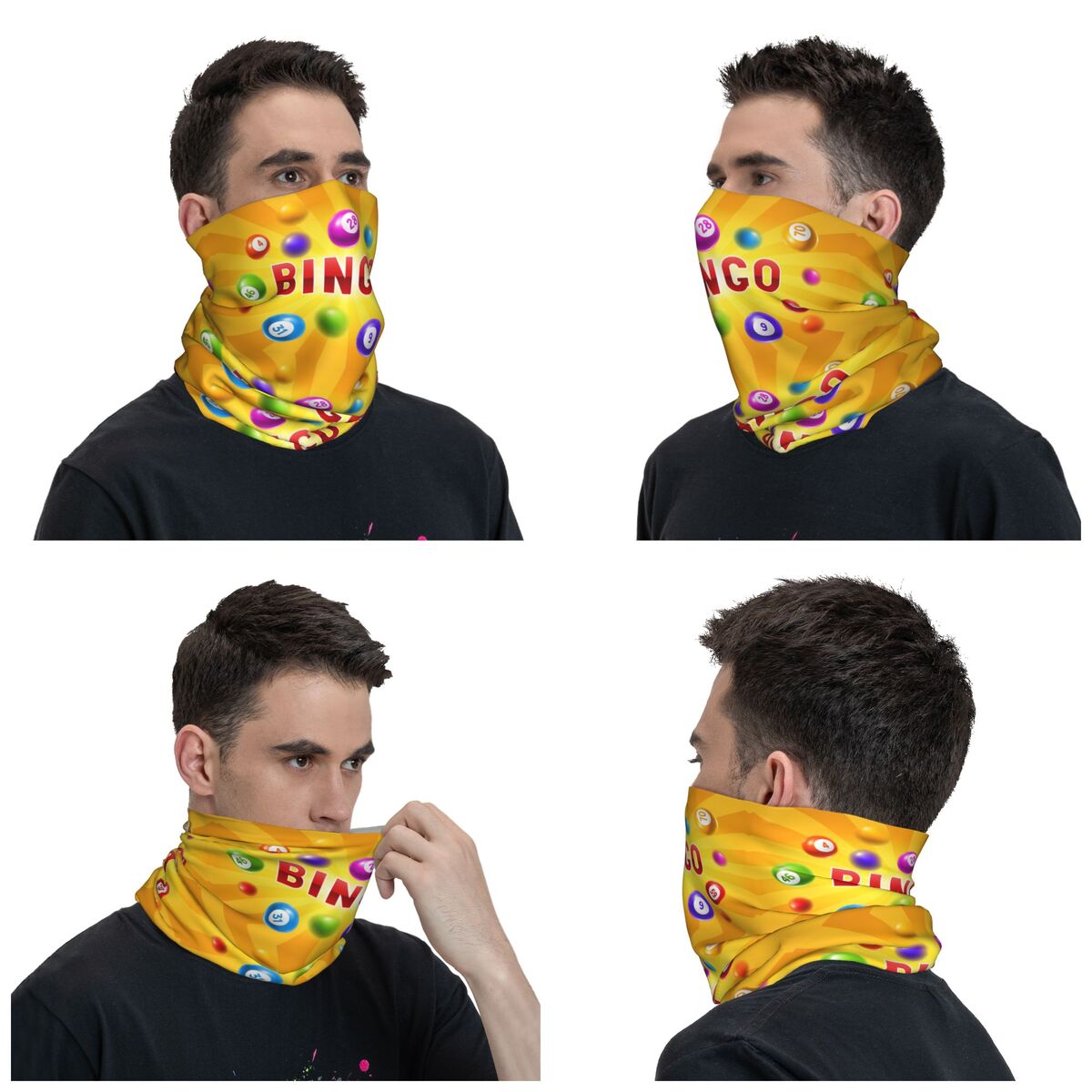 Custom Hot Game Bingo Bandana  - Neck Warmer Tube recensie en prijs