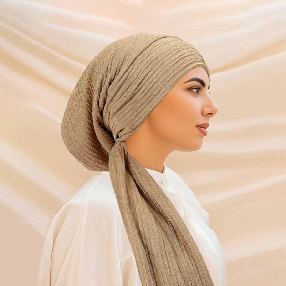 Luxe Lente knoop Tulband Hoed  - Head Wrap Turban recensie en prijs