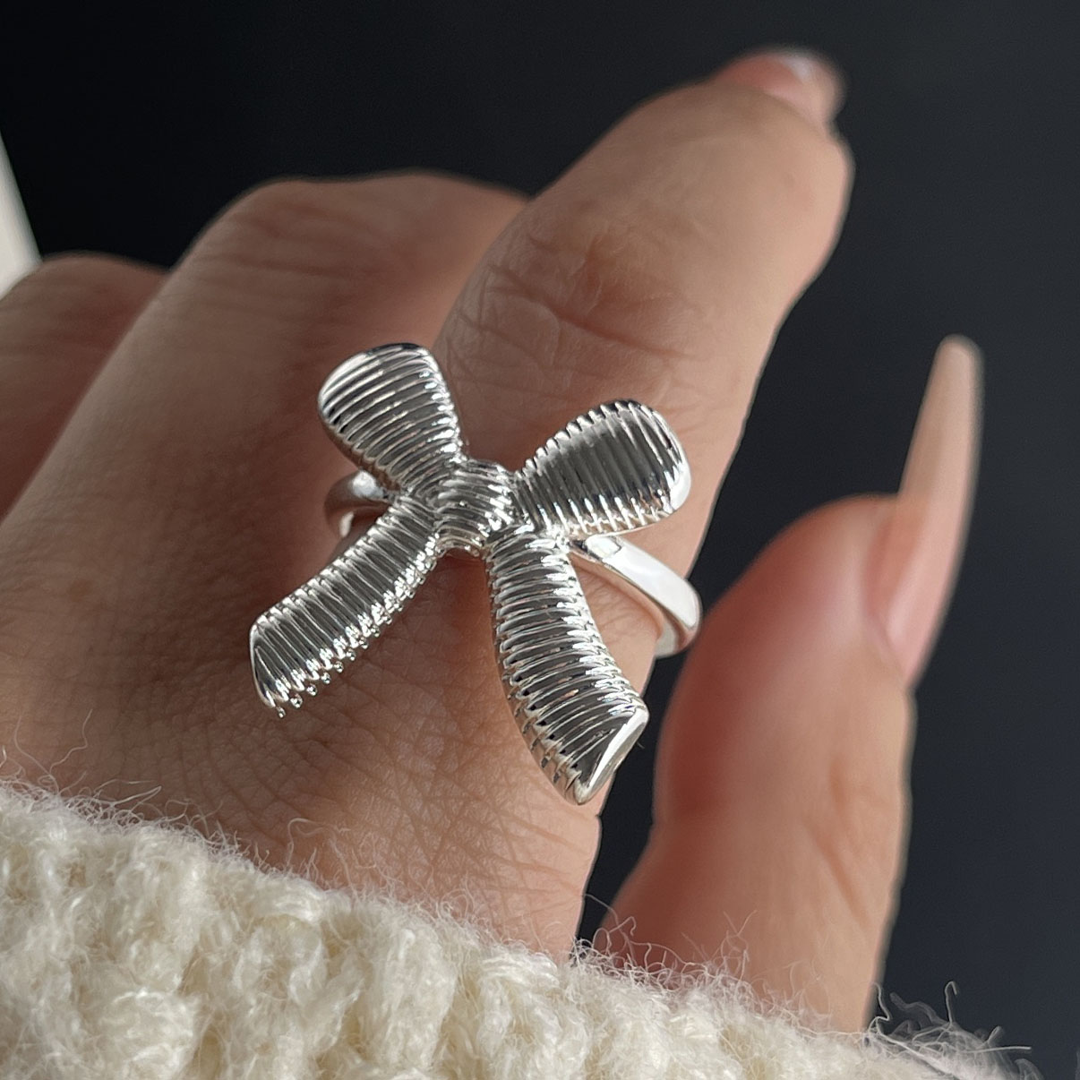 925 Sterling Zilveren Ringen V - Tie Clip Silver recensie en prijs
