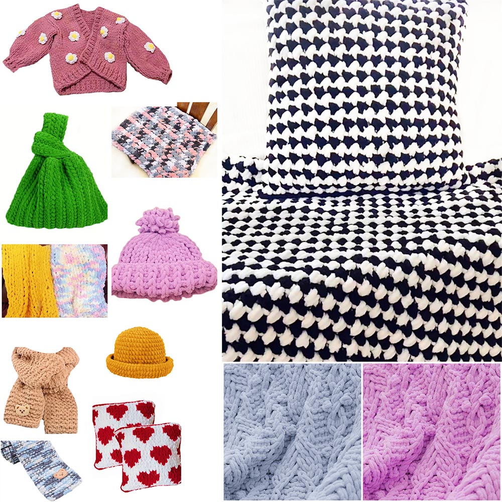 100g/Roll Finger Loop Garen Dr - Woven Scarf Blanket recensie en prijs