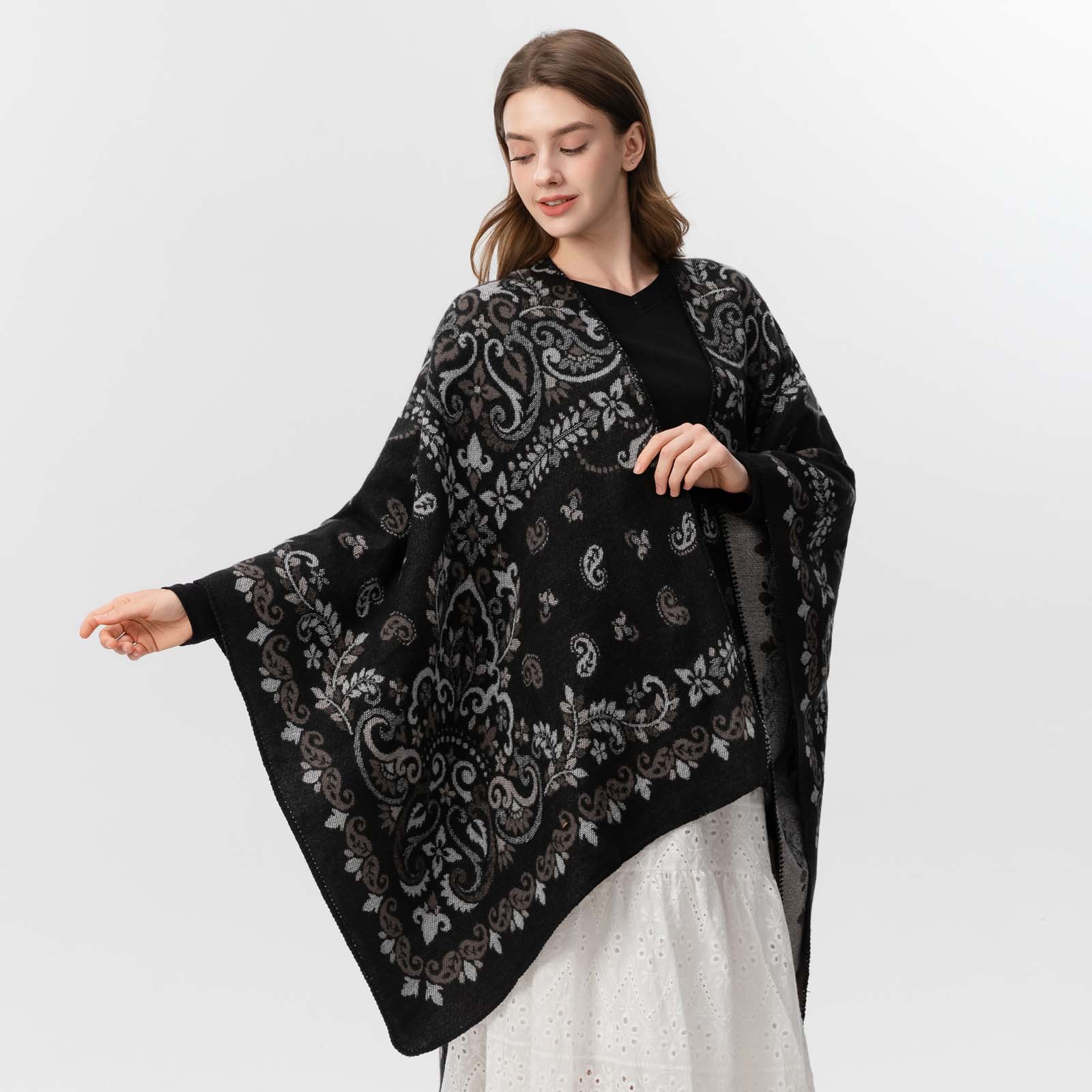 Luxe dames cashmere sjaal Jacq - Stole Wedding Shawl recensie en prijs