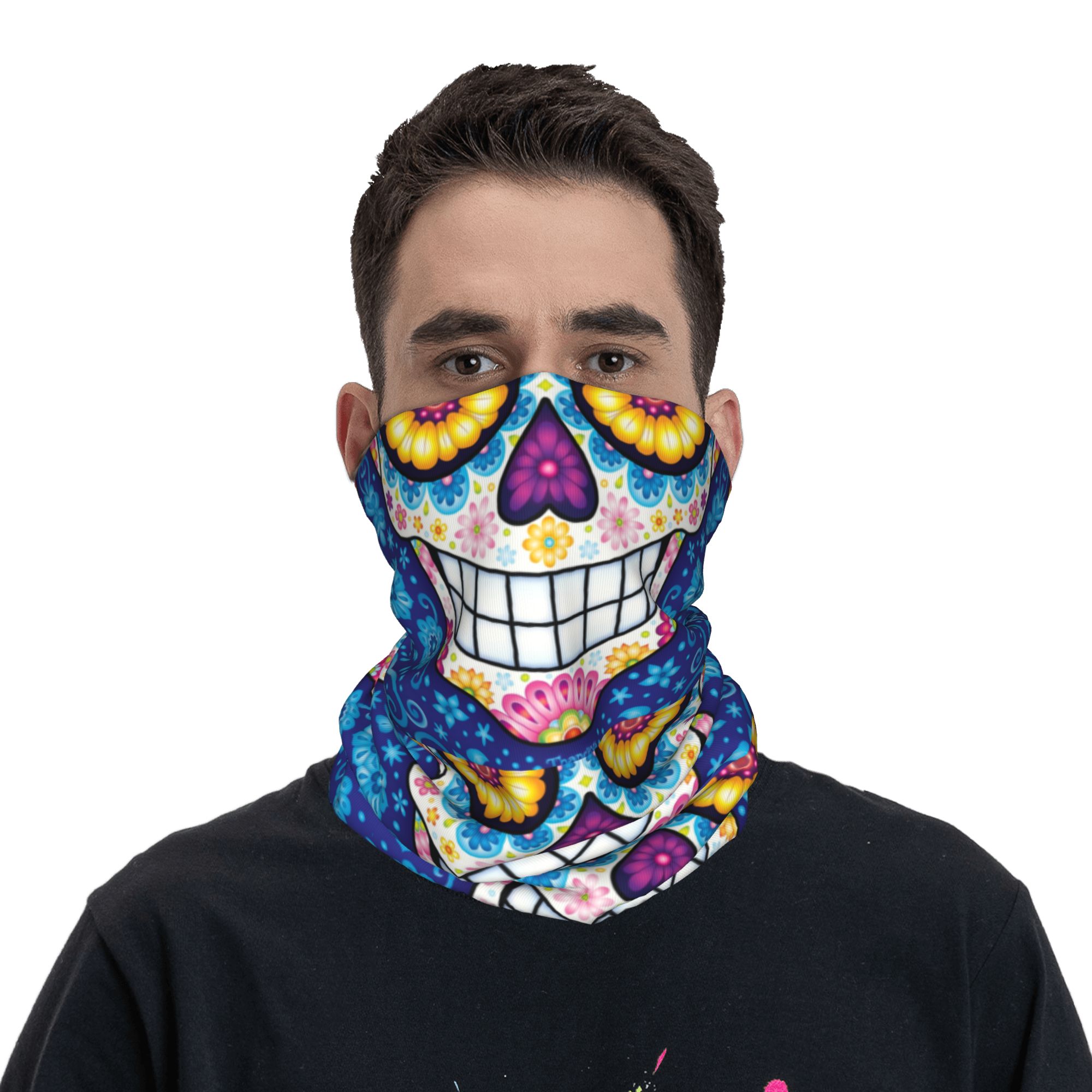 Aangepaste dag van de doden su - Neck Warmer Tube recensie en prijs