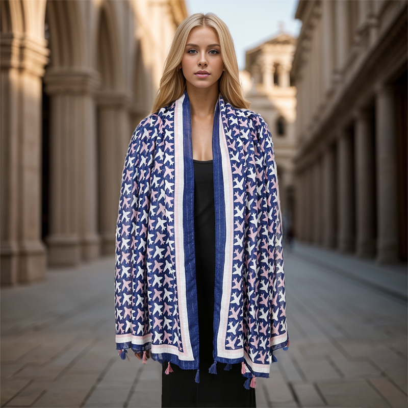 Luxe Merk Sjaal Katoenen Sjaal - Pashmina Wrap Large recensie en prijs