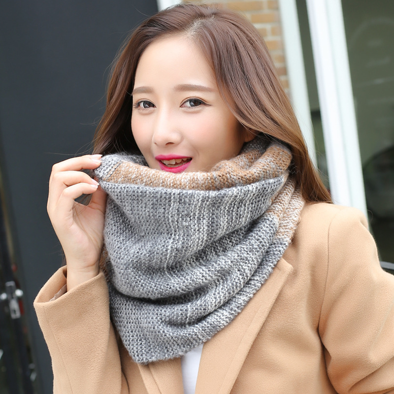 Regenboog Gebreide Infinity Sj - Infinity Scarf Knit recensie en prijs
