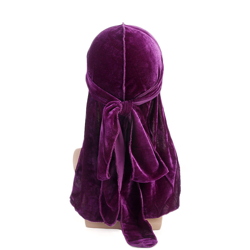 Nieuwe Luxe mannen Fluwelen Du - Bandana Doo Rag recensie en prijs