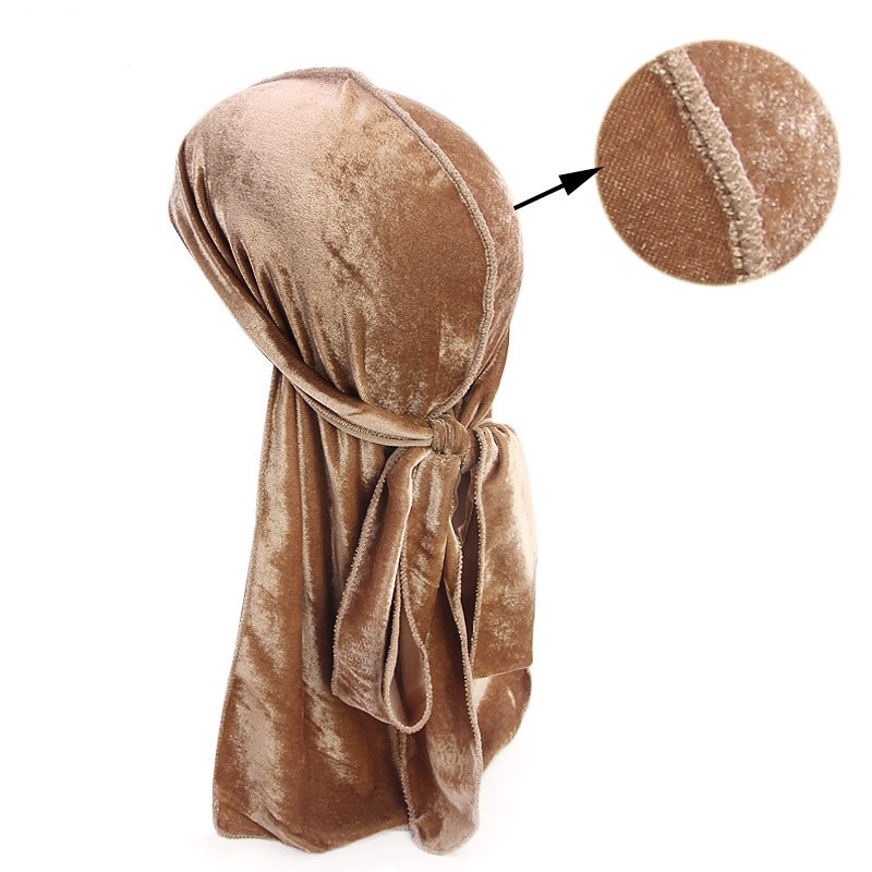 Nieuwe Luxe mannen Fluwelen Du - Bandana Doo Rag recensie en prijs