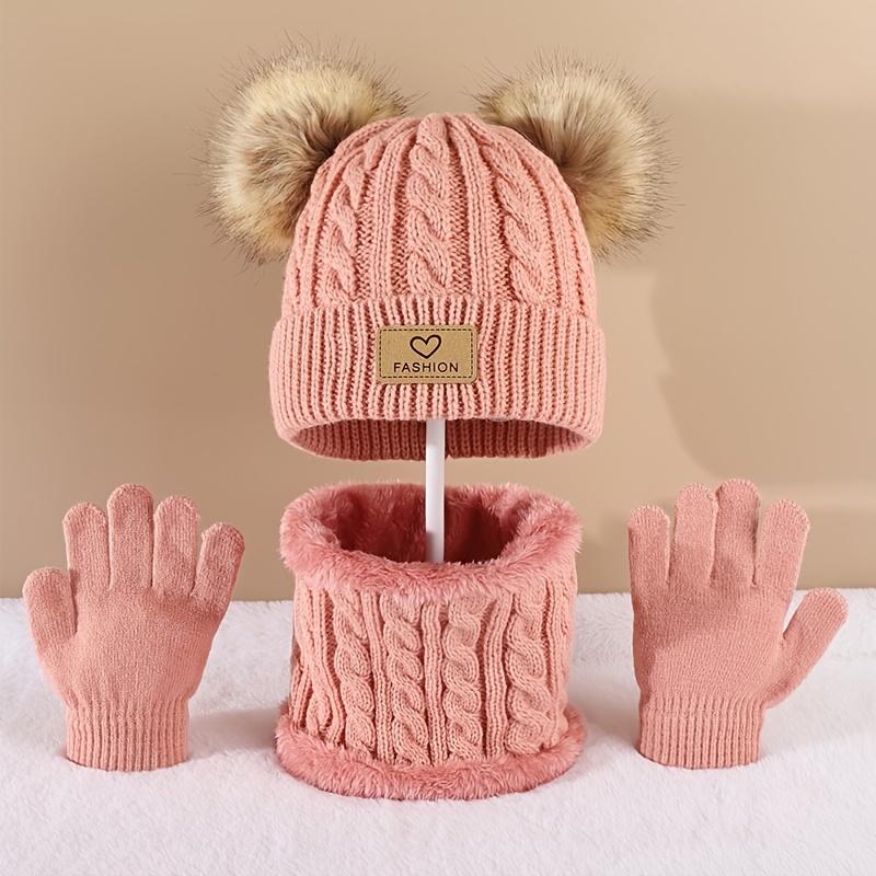 Peuter Kids Pom Pom Decor Muts - Infinity Scarf Knit recensie en prijs