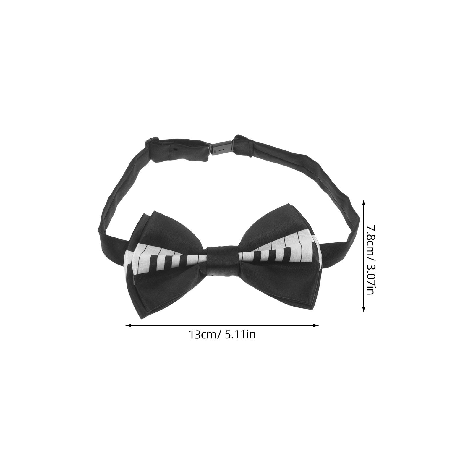 3-delige muzieknoot vlinderdas - Bow Tie Pre Tied recensie en prijs