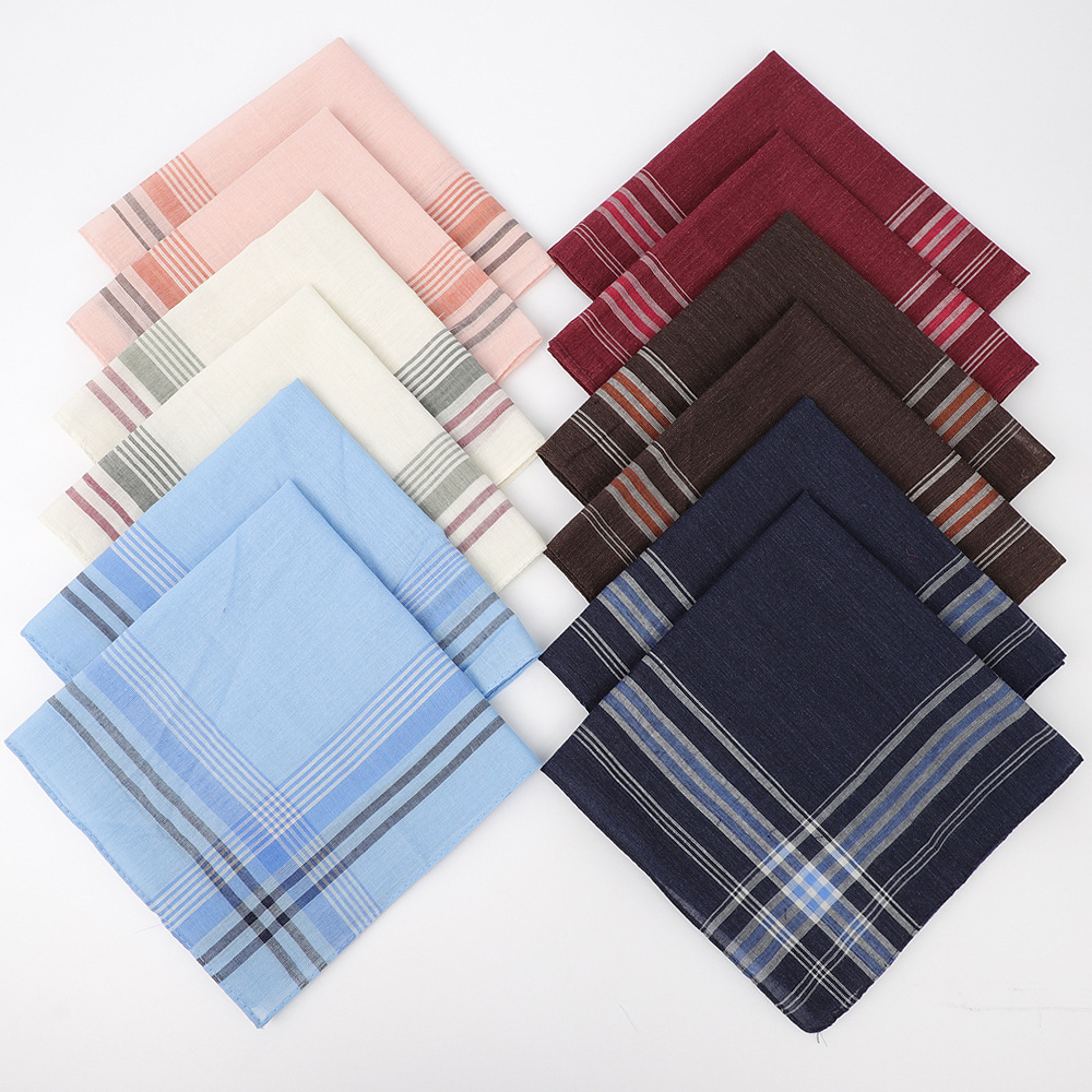 6 stuks heren gemengde kleur g - Handkerchief Cotton Men recensie en prijs