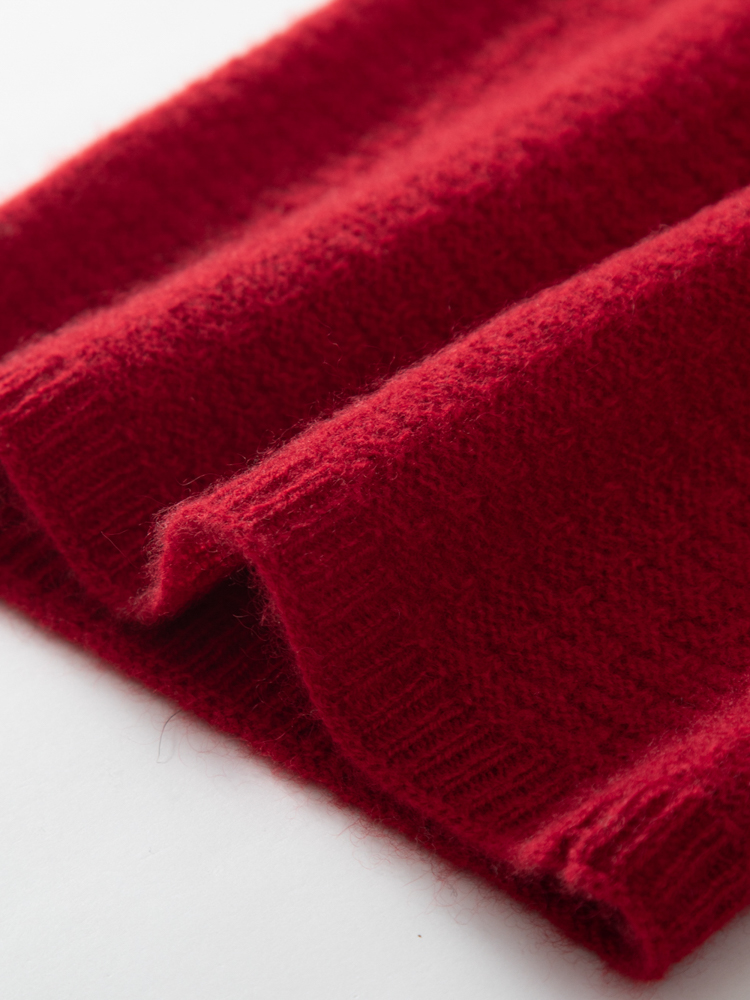 100% Pure Kasjmier Wafelgebrei - Infinity Scarf Knit recensie en prijs
