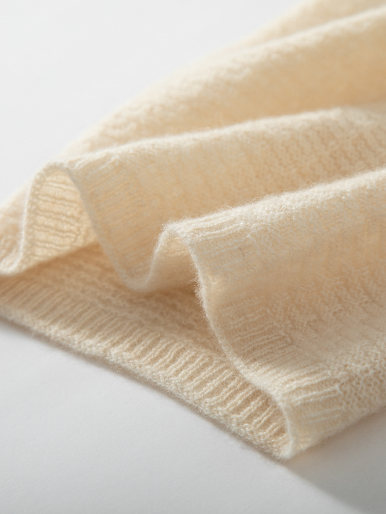 100% Pure Kasjmier Wafelgebrei - Infinity Scarf Knit recensie en prijs