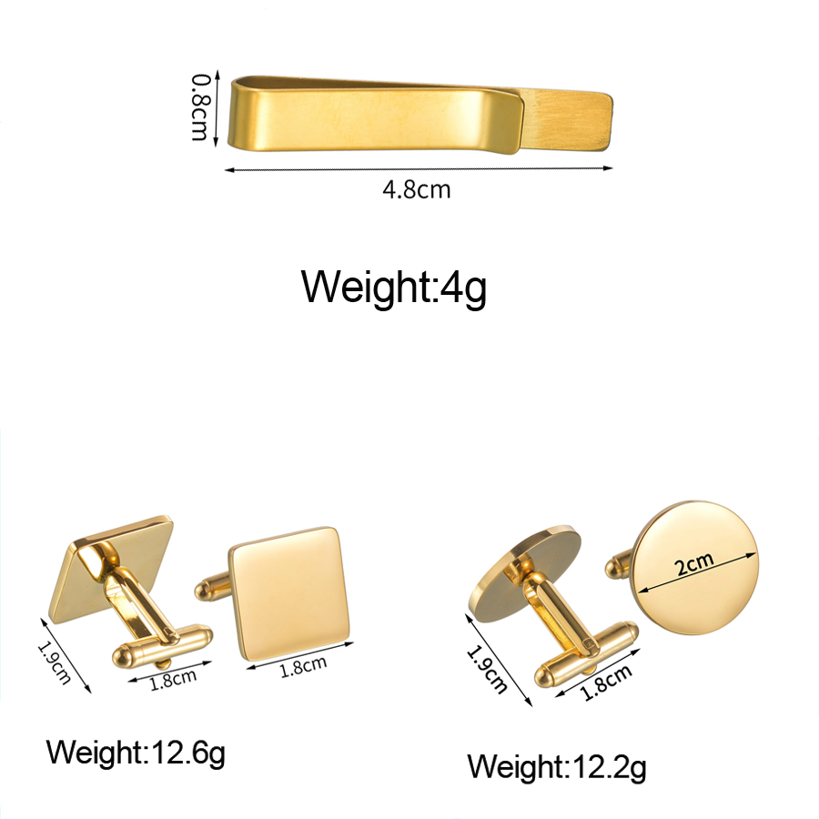 Freeteeme Nieuwe Mode Manchetk - Tie Bar Set Gift recensie en prijs