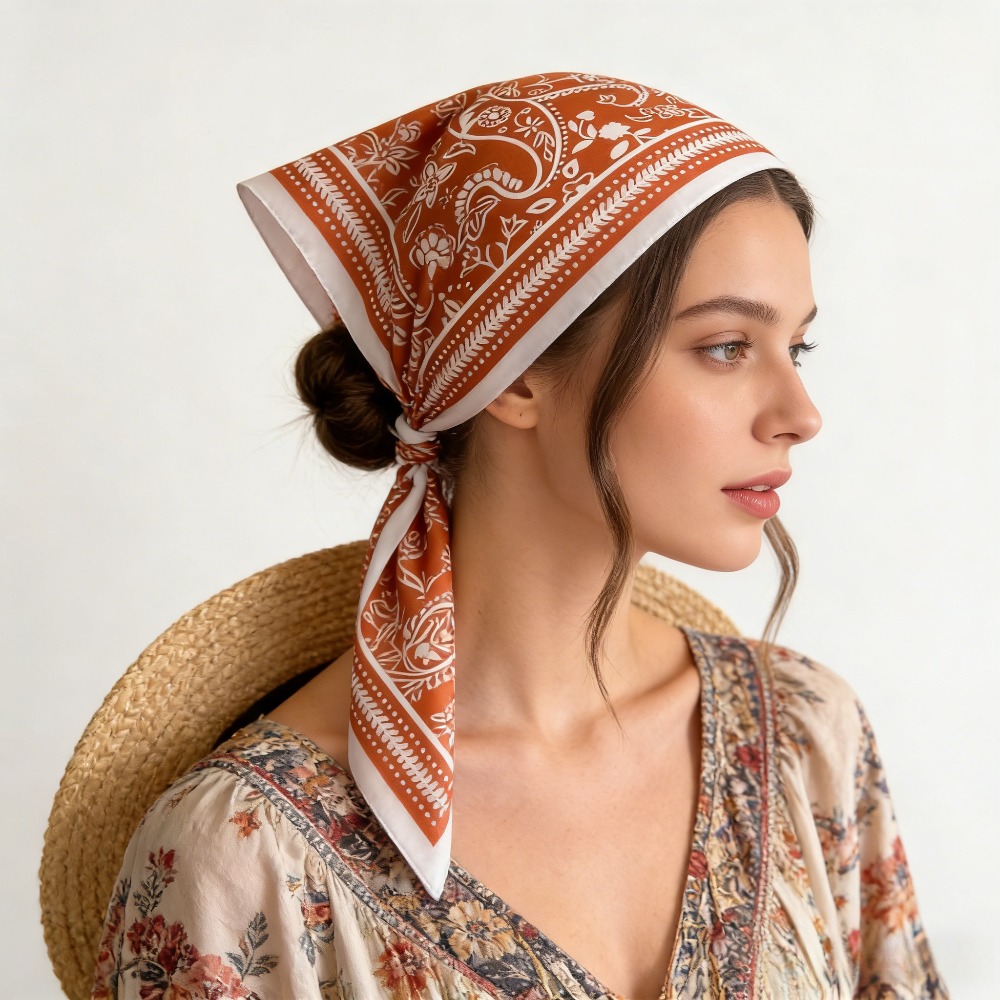 1Pc cashew print mode zijden s - Scarf Silk Square recensie en prijs