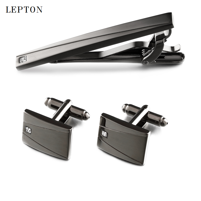 Klassieke Zwarte Manchetknopen - Tie Bar Set Gift recensie en prijs
